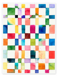 Reprodução Artsy Checkerboard - Ninola Design