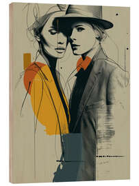 Holzbild The New Stile - Thomas Klee