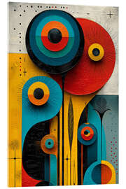 Acrylglasbild Retro-Kosmos - Thomas Klee