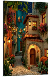 Alubild Gemütliches toskanisches Dorf