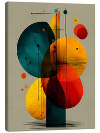 Leinwandbild Geometrische Komposition - Thomas Klee