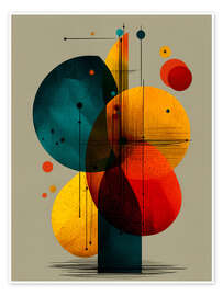 Reprodução Geometric Composition - Thomas Klee