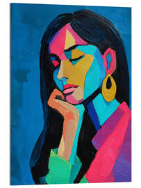 Gallery Print Expressives Frauenportrait