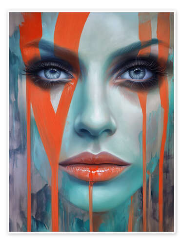 Póster Liquid Colors
