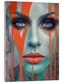 Holzbild Liquid Colors - Thomas Klee