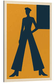 Magnettafel Navy Silhouette Fashion Figur