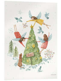 Acrylglasbild Engel des Schnees II - Lisa Audit