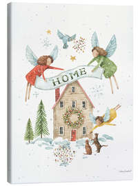 Leinwandbild Engel des Schnees I - Lisa Audit