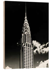 Holzbild Chrysler Building