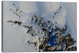 Leinwandbild Reflexionen am Wasser - Petra Meikle