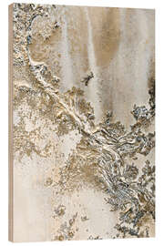 Holzbild Verflochten - Petra Meikle