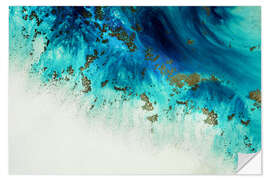 Wandsticker Über den Untiefen