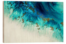 Holzbild Über den Untiefen