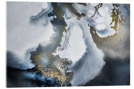 Acrylglasbild Mitternachtsbewegung