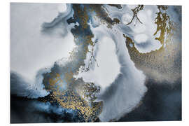 Hartschaumbild Mitternachtsbewegung