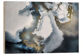 Holzbild Mitternachtsbewegung