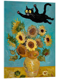 Quadro em acrílico Vincent meets Louis - nobelart