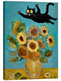 Leinwandbild Vincent meets Louis - nobelart