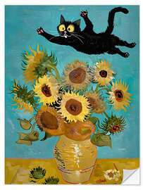 Wandsticker Vincent meets Louis