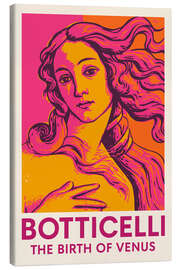 Leinwandbild Botticelli - The Birth of Venus - treechild
