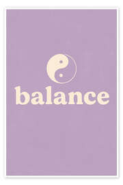 Poster Balance - treechild