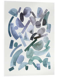 Acrylglasbild Moderne geometrische Formen