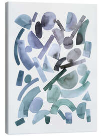 Leinwandbild Moderne geometrische Formen