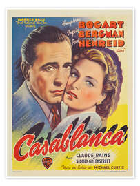 Wandbild Casablanca (französisch)