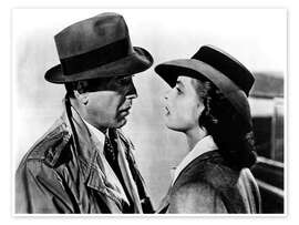 Wandbild Casablanca, 1942