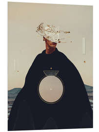 Hartschaumbild Ein Schatten im Gleichgewicht