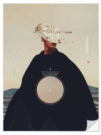 Wandsticker Ein Schatten im Gleichgewicht