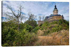 Lienzo Falkenstein Castle in the Harz Mountains - Manfred Hartmann