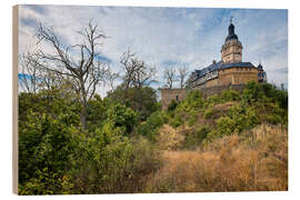 Holzbild Burg Falkenstein im Harz - Manfred Hartmann