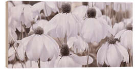 Holzbild Sonnenhut Panorama - Atteloi