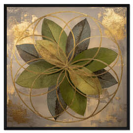 Gerahmter Kunstdruck Puls des Lebens - DejaReve