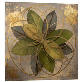 Hartschaumbild Puls des Lebens