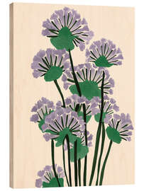 Holzbild Some Flowers for You - Branka Kodžoman