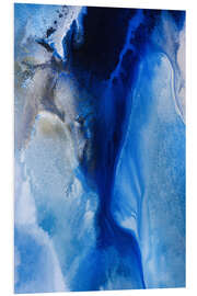 Hartschaumbild Im Rhythmus der Gezeiten