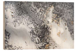 Holzbild Zarte Mischung - Petra Meikle