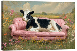 Tableau sur toile With Elegance on the Flower Meadow - Peter Roder