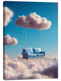 Leinwandbild Wolkensofa - Peter Roder