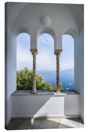 Leinwandbild Blick aufs Meer, Capri