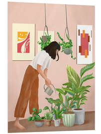 Hartschaumbild Hier fühle ich mich nie alleine