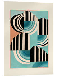 Gallery Print Retro geometrische Formen I