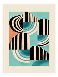 Tavla Retro Geometric Shapes I - Branka Kodžoman
