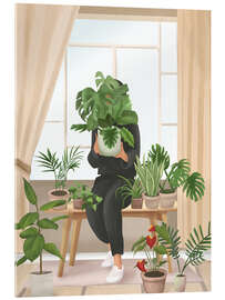 Acrylglasbild Mein kleiner Garten