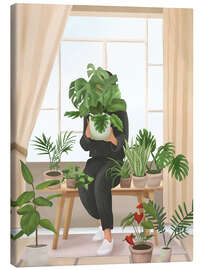 Leinwandbild Mein kleiner Garten - Branka Kodžoman