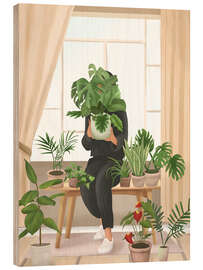 Holzbild Mein kleiner Garten - Branka Kodžoman