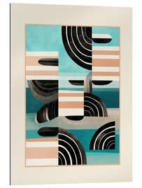 Gallery Print Retro geometrische Formen III