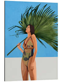 Magnettafel Summertime in Blue